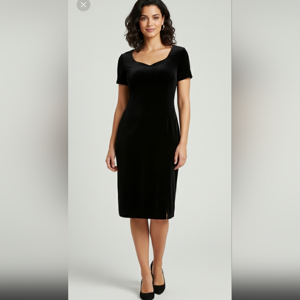NWT Velvet Robbie Bee black holiday dress Womens size 12